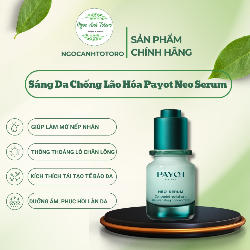 [Công ty] Tinh Chất Toàn Năng Làm Sáng Da Chống Lão Hóa Neo Serum Payot