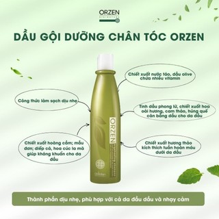 Dầu Gội Orzen dưỡng chân tóc[ Orzen Orgahealing shampoo ]