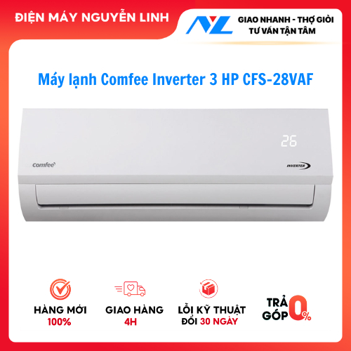 Máy lạnh Comfee Inverter 3HP CFS-28VAFF-V