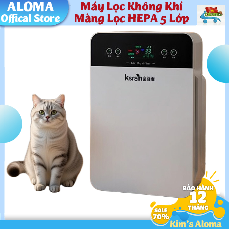 (Voucher Xtra) Máy Lọc Không Khí Ksrain JSY40A - Công Nghệ Màng Lọc HEPA 5 Lớp, Khử Mùi, Diệt Khuẩn,