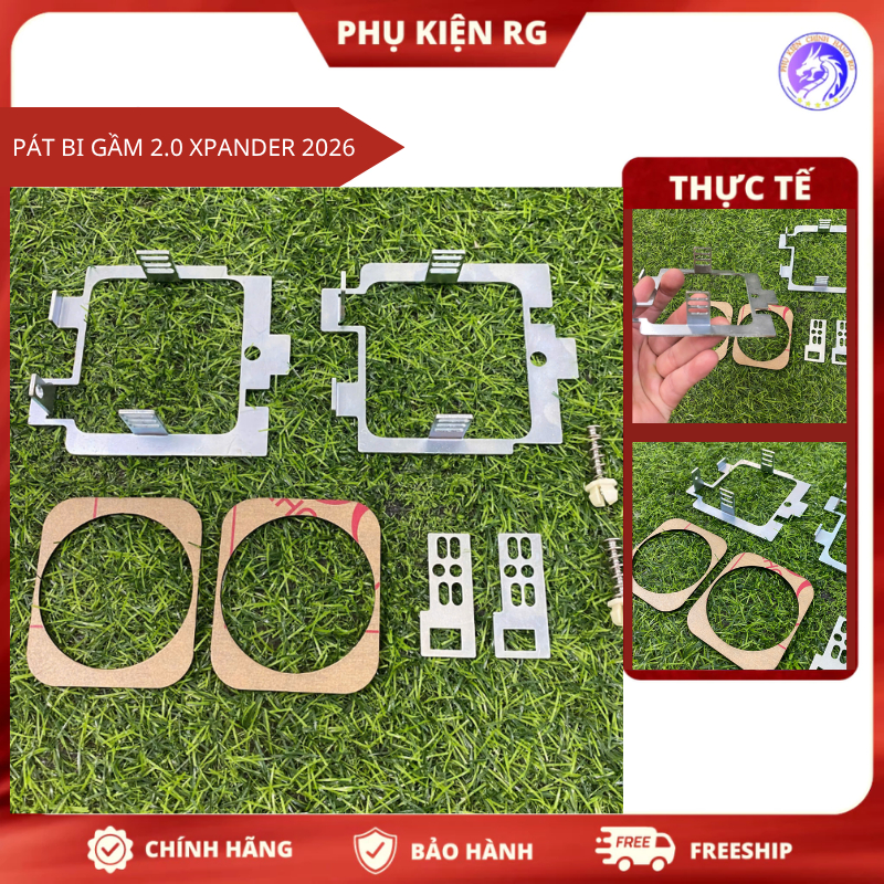 Pát Bi Gầm 2.0 Mitsubishi Xforce Xpander 2025 2026, Bass Gắn Bi Gầm 2 Inch Chuẩn Form Zin