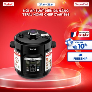 Nồi áp suất điện đa năng tefal home chef cy601868