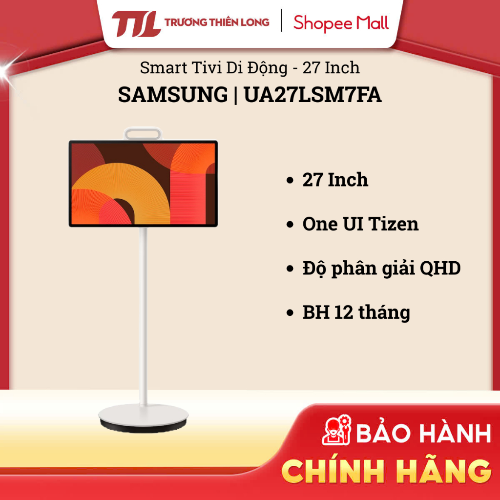 UA27LSM7FA - Smart Tivi Di Động Samsung The Moving Style 27 Inch UA27LSM7FA [TOÀN QUỐC]