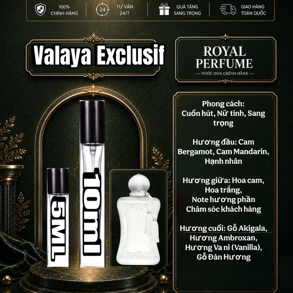 5/10ml - PDM Valaya Exclusif | Royal Perfume