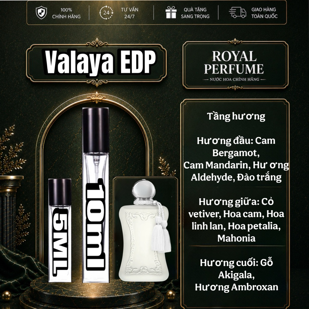 5/10ml - PDM Valaya - EDP | Royal Perfume