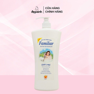 Sữa tắm trắng da Familiar tinh chất sữa dê 900ml