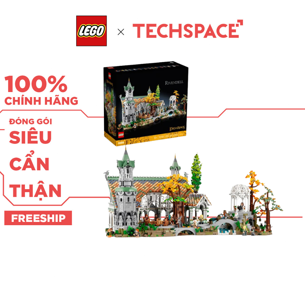 Bộ Mô Hình LEGO Icons THE LORD OF THE RINGS: RIVENDELL™ #10316