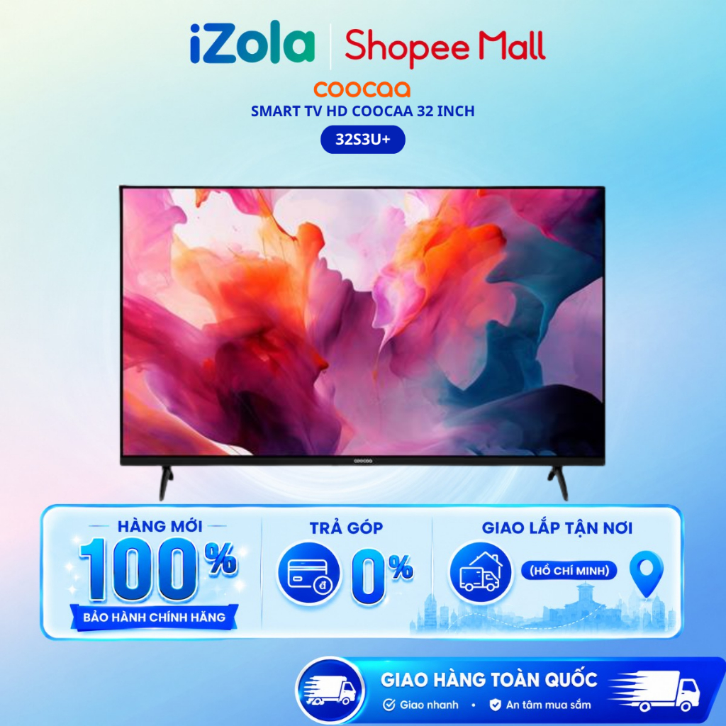 32S3U+ - Smart Tivi HD Coocaa 32 Inch 32S3U+ - Hàng chính hãng