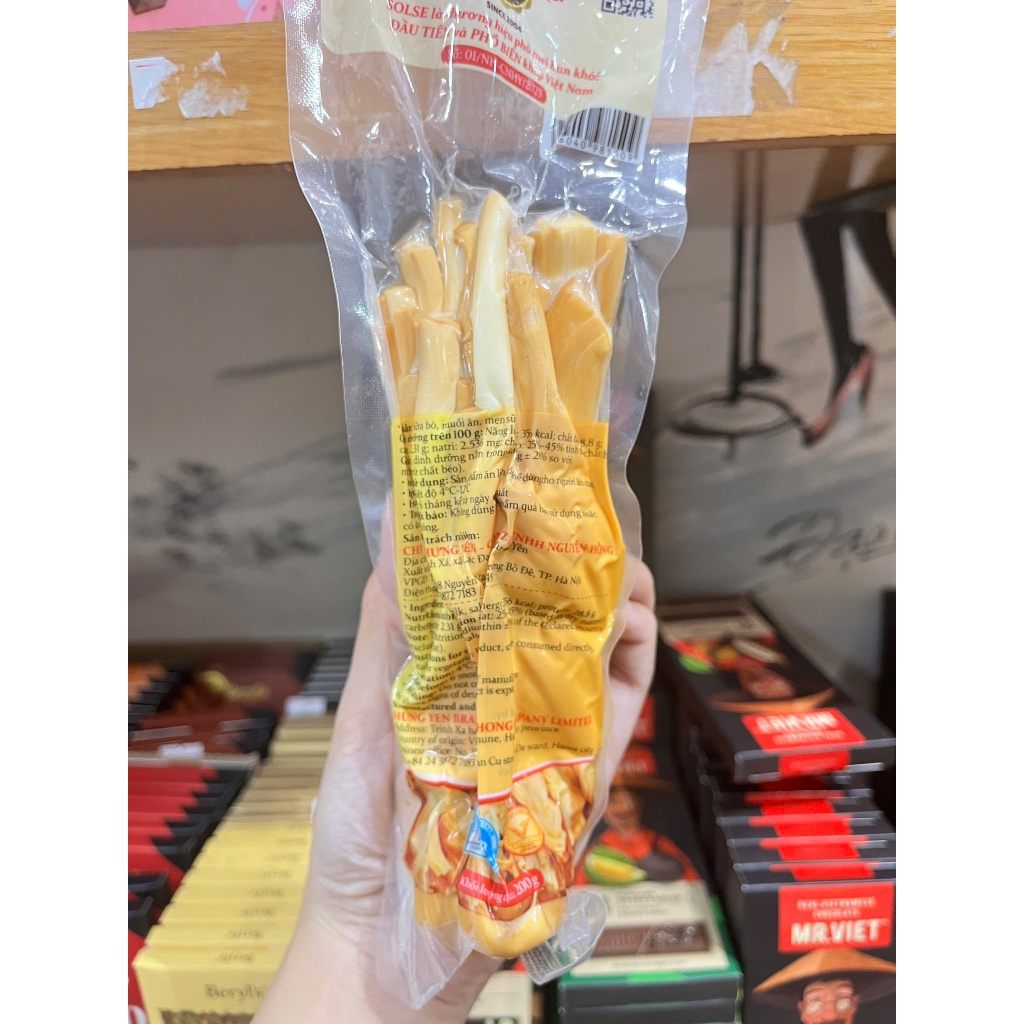 [ Date 11/26 ] Phô mai hun khói Solse 200g - Russian smoked string cheese