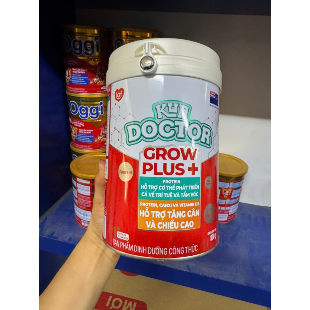 HSD: 3/20,427 🥛 Sữa KUN DOCTOR GROW PLUS+ (800g)