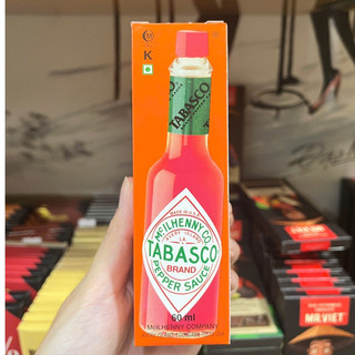 Sốt ớt đỏ Tabasco của Mỹ 60ml - Tabasco sauce 60ml