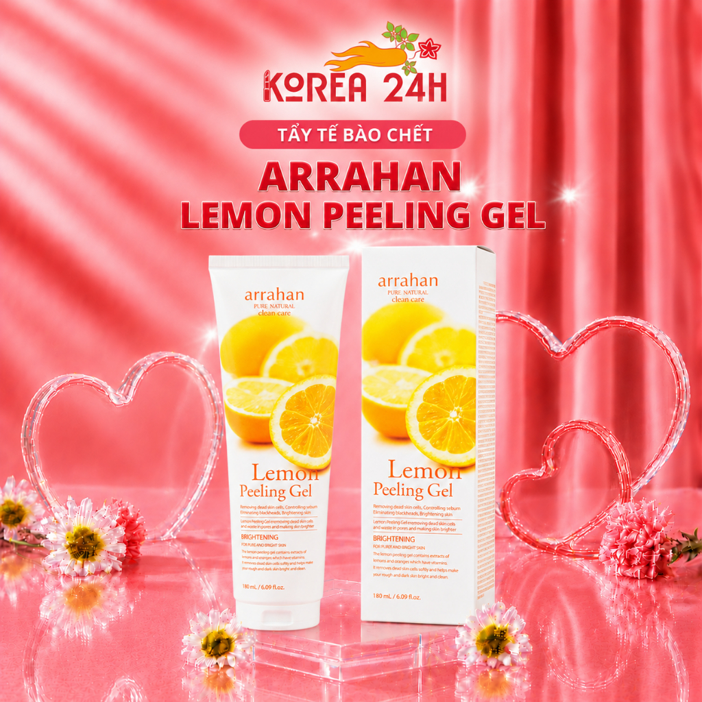 Gel Tẩy Tế Bào Chết Arrahan Lemon Peeling Gel