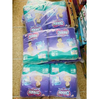 [Hàng có sẵn ] Tã Bobby Ultra M 96/ L 88/ XL 74/ XXL 68 quần đủ size cho bé date xa