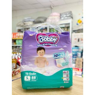[Hàng có sẵn ] Tã Bobby Ultra M 96/ L 88/ XL 74/ XXL 68 quần đủ size cho bé date xa
