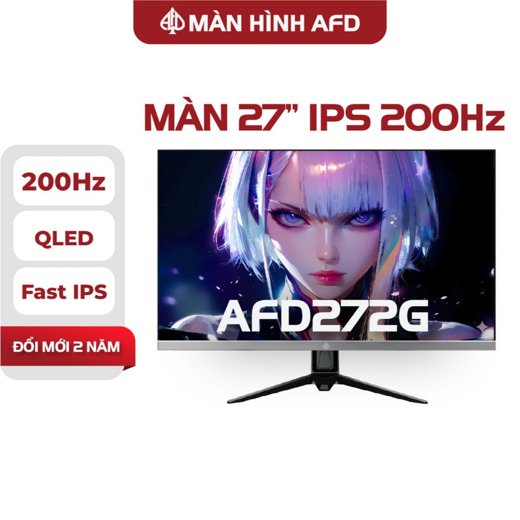 Màn hình AFD 272G 27inch 2K 200hz Qled Fast IPS 1ms -  Chuyên Game