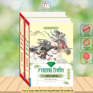 Sách - Phong thần diễn nghĩa trọn bộ 2 tập - Tác phẩm kinh điển Trung Hoa - bìa cứng