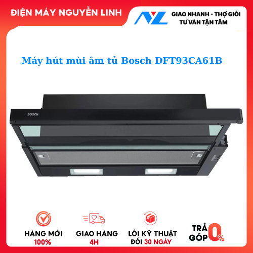 Máy hút mùi âm tủ Bosch DFT93CA61B