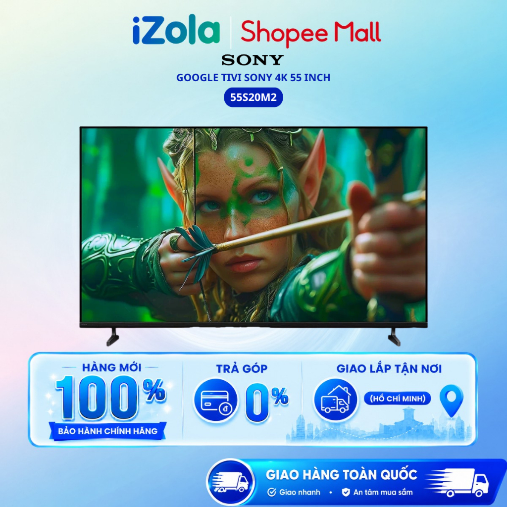 55S20M2 - Google Tivi Sony 55 inch 4K K-55S20M2 - Hàng chính hãng
