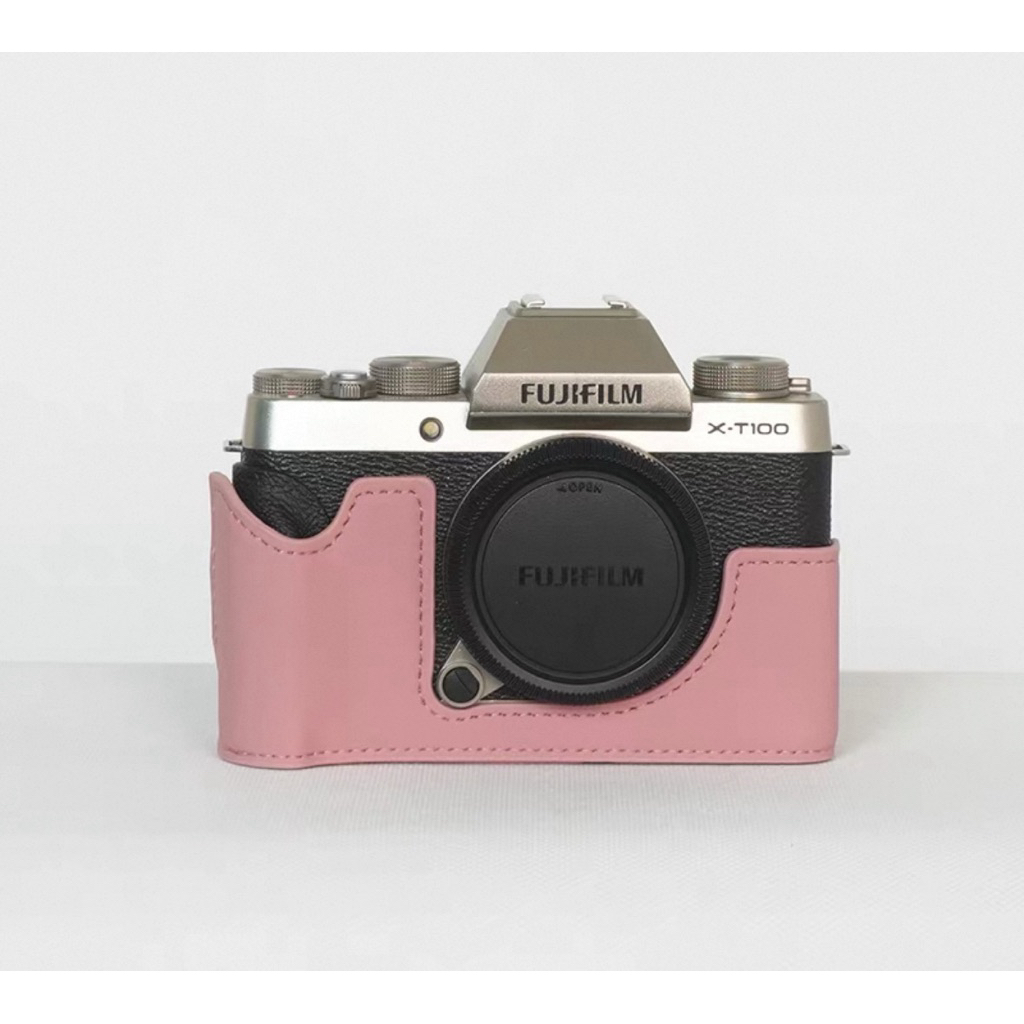 [SẴN] Case Bao da cho Fujifilm 𝐗𝐓𝟏𝟎𝟎 - 𝐗𝐓𝟐𝟎𝟎 / Ốp da bảo vệ máy ảnh