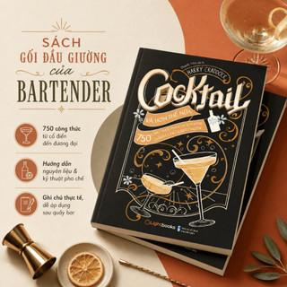 Sách - 750 Công Thức Pha Chế Cocktail Cho Bartender - Coctail Và Hơn Thế Nữa