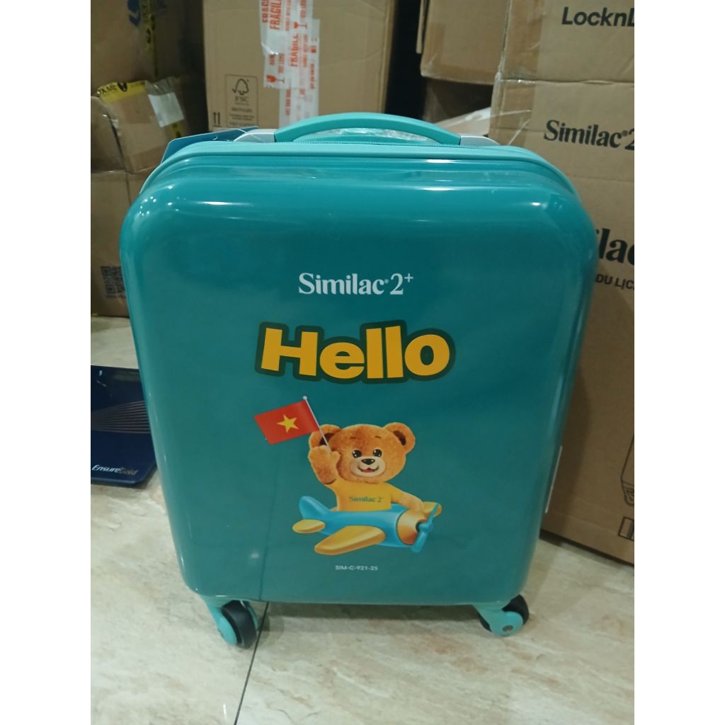 Vali trẻ em locknlock size 16inch quà tặng từ sữa