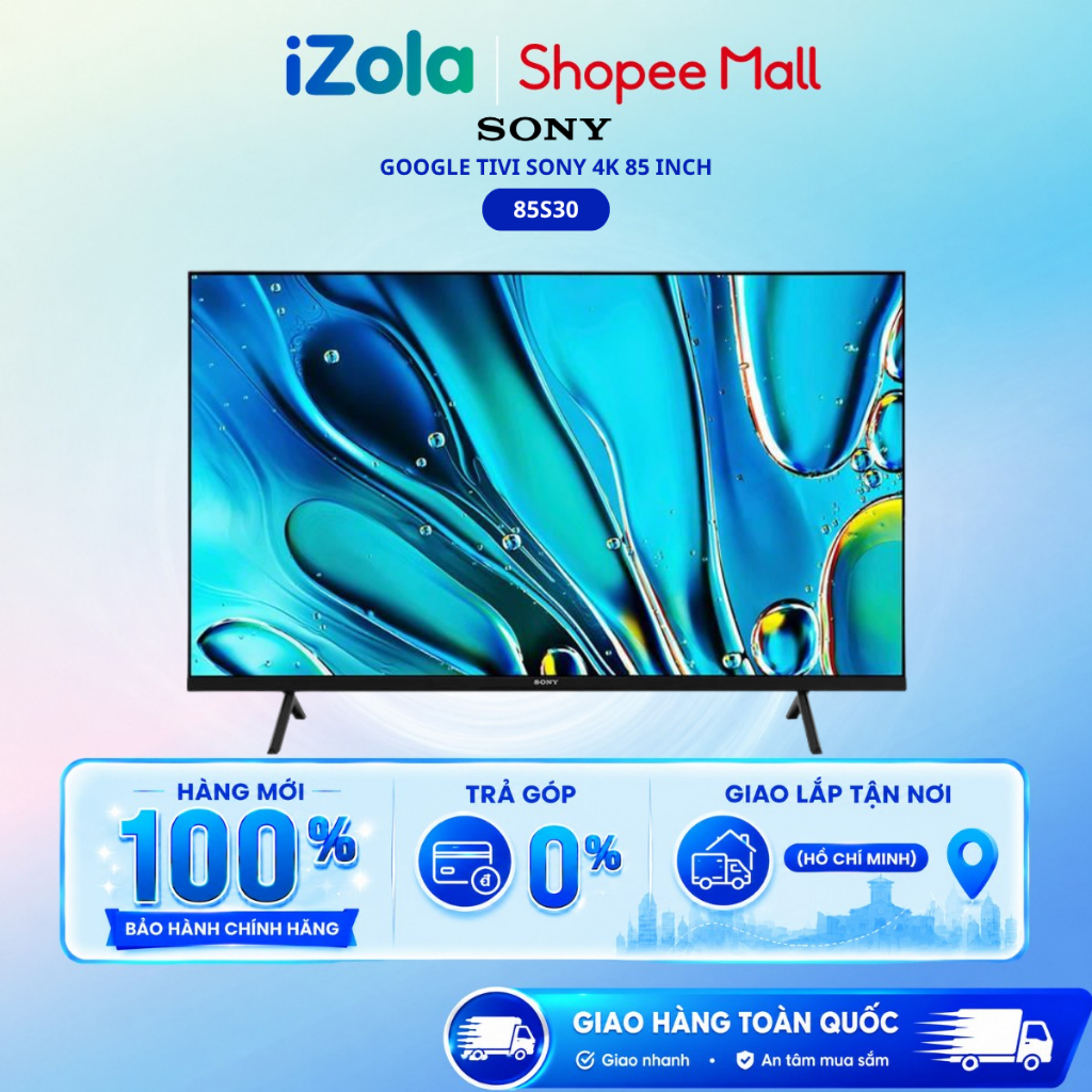 85S30 - Google Tivi Sony 4K 85 inch K-85S30 - Hàng chính hãng