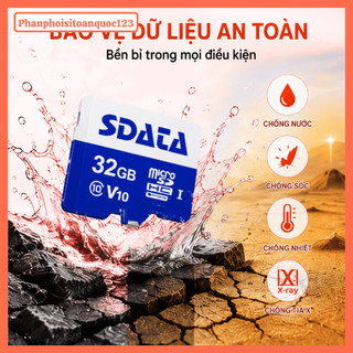 Thẻ Nhớ MicroSD SDATA 32GB/64GB/128GB Chính Hãng – Class 10 U1 V10 Tốc Độ Cao – Bảo Hành 1 Năm (1)