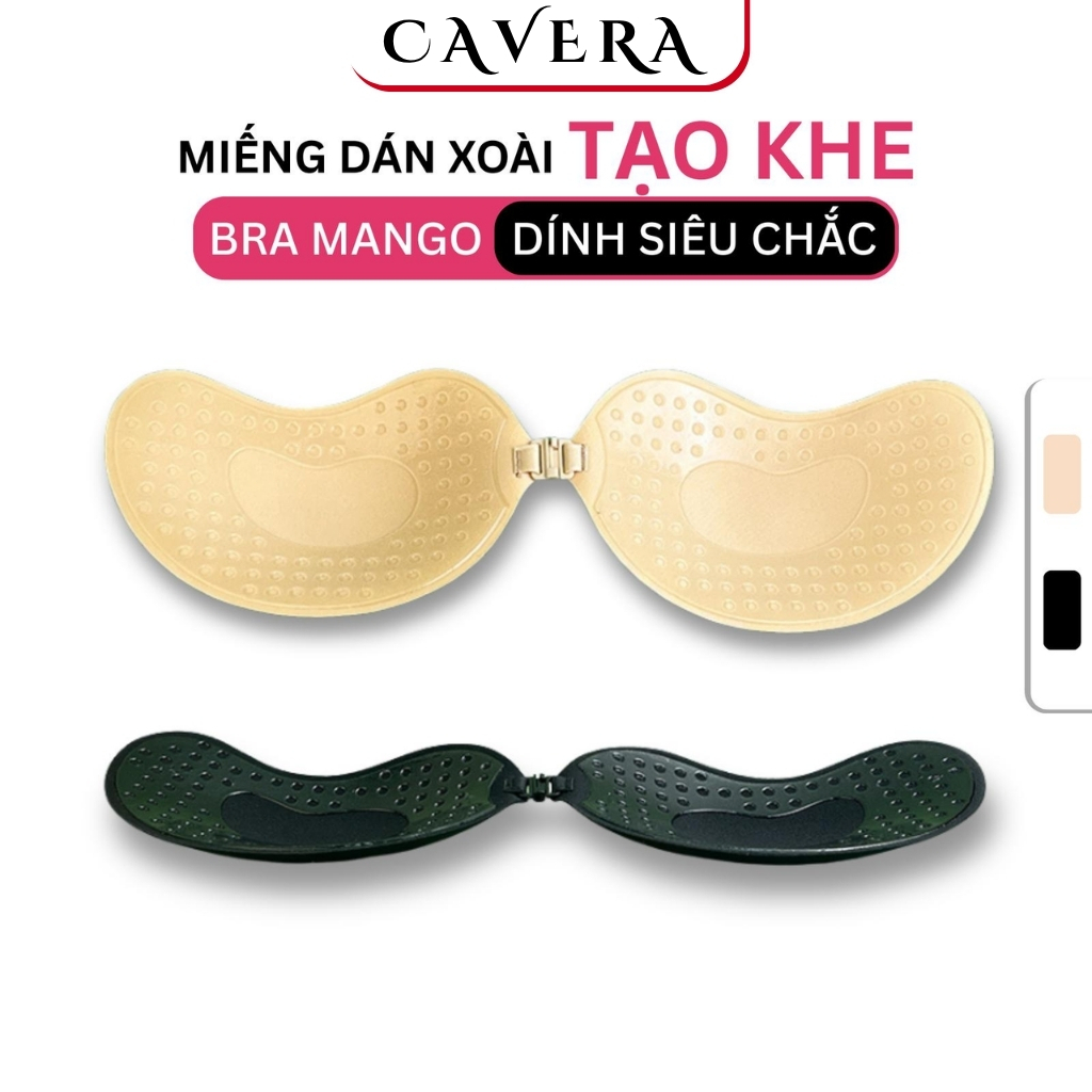 Áo Dán Ngực Quả Xoài, Miếng Dán Ngực Tạo Khe Không Dây CAVERA VND0129