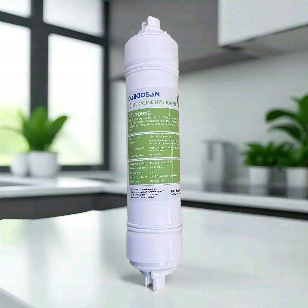 LÕI LỌC ALKALINE HYDROGEN DAIKIOSAN - Làm tăng PH , tạo nước Hydrogen