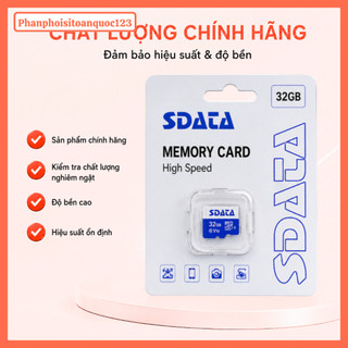 Thẻ Nhớ MicroSD SDATA 32GB/64GB/128GB Chính Hãng – Class 10 U1 V10 Tốc Độ Cao – Bảo Hành 1 Năm (1)