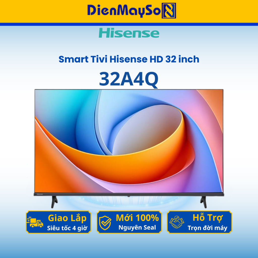 Smart Tivi Hisense HD 32 inch 32A4Q