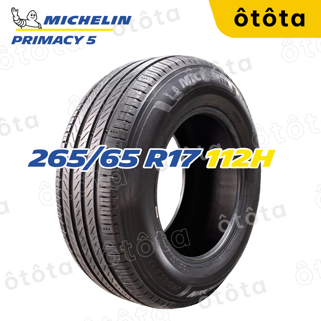 Lốp ô tô Michelin 265/65 R17 112H Primacy 5 - Chính hãng BH 6 năm (265/65R17; 265 65 R17)