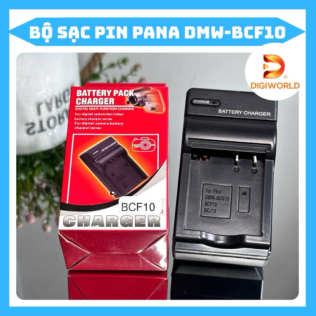 Sạc pin Panasonic DMW-BCF10 ( sạc thay thế ) dùng cho pin Pana DMW-BCF10