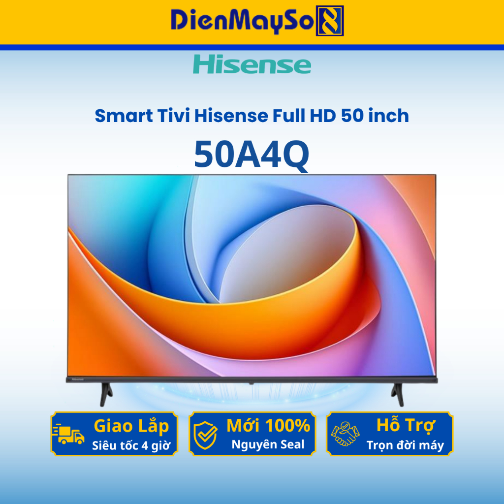 Smart Tivi Hisense Full HD 50 inch 50A4Q