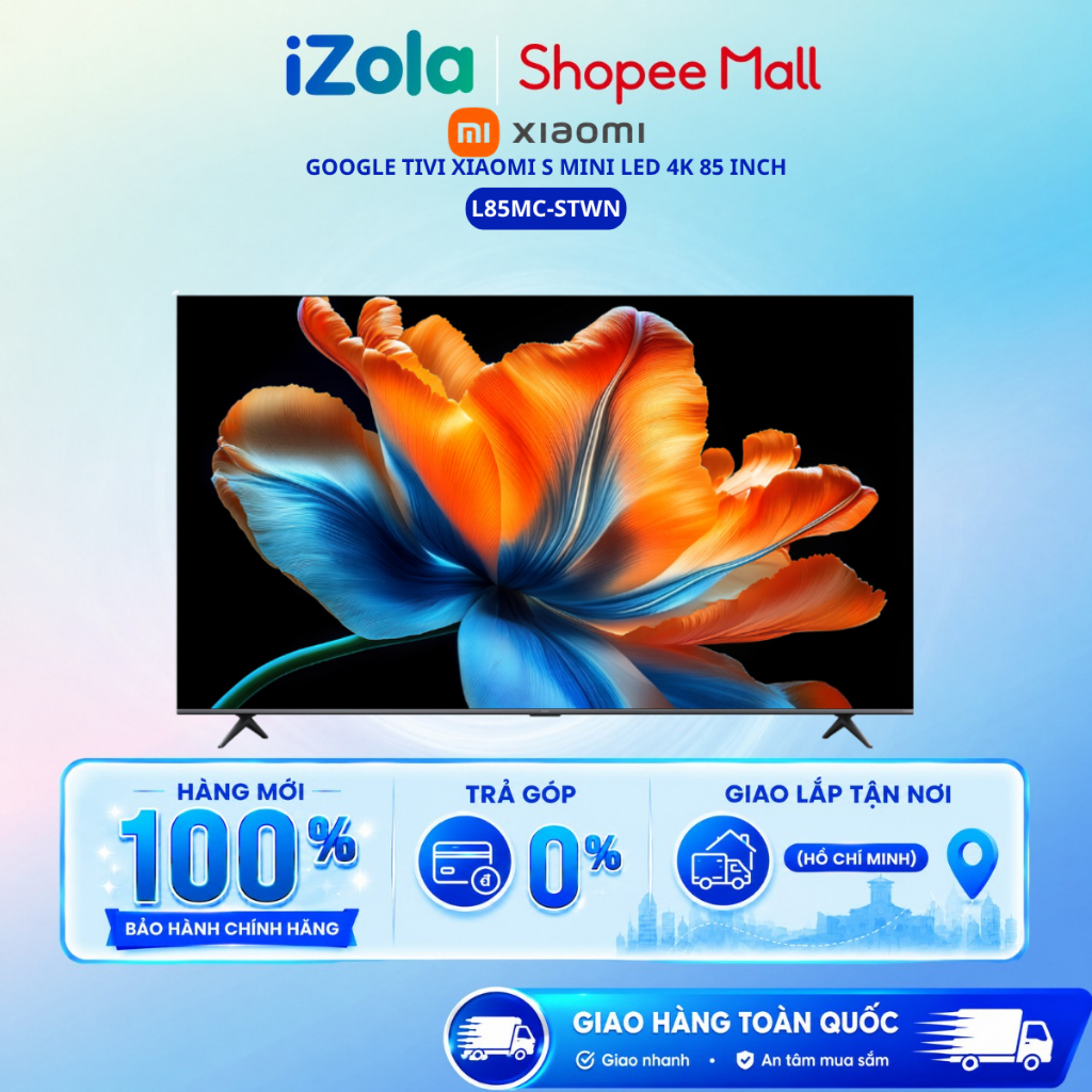 Google Tivi Xiaomi S Mini LED 4K 85 inch L85MC-STWN - Hàng chính hãng
