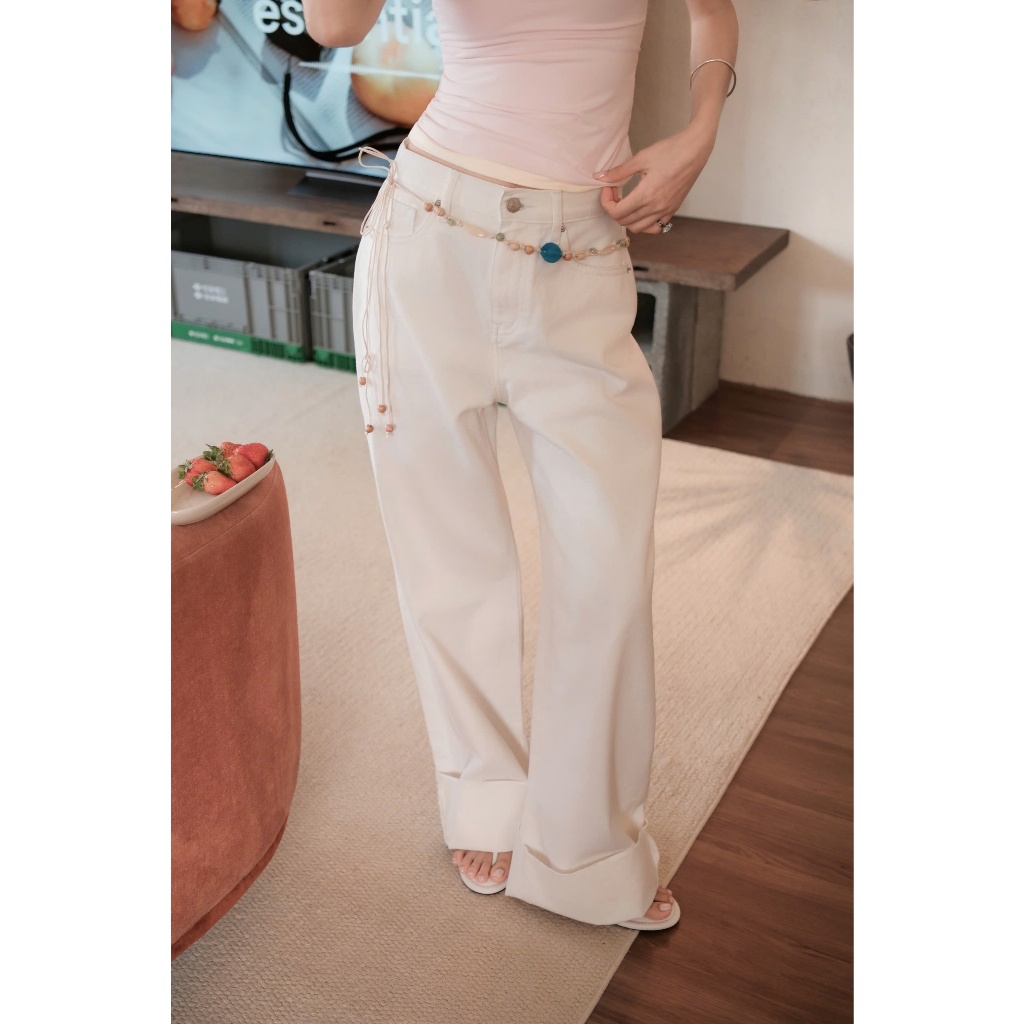 KIDO - Quần jean ống suông lật lai WILLIS JEANS
