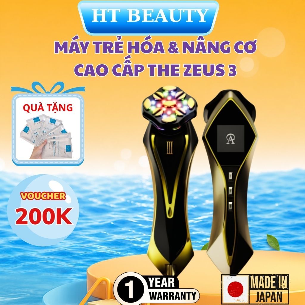 Máy Nâng Cơ Da Mặt Dr Arrivo The Zeus 3 Giảm Nếp Nhăn Săn Chắc Da