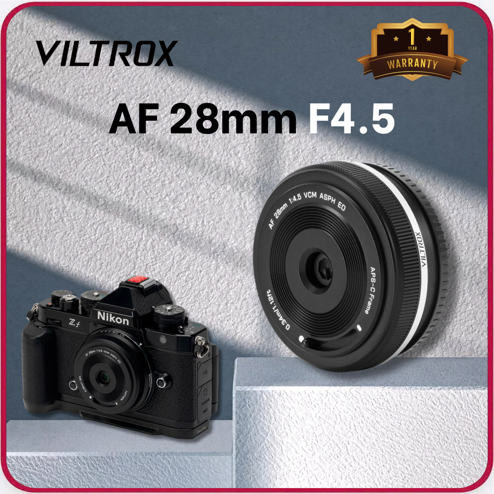 VILTROX AF 28MM F4.5 Full-Frame | Sony E / Nikon Z / Fuji X - Hàng Chính Hãng
