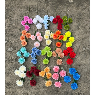 5 CÀNH HOA THƯỢC DƯỢC / CÚC MẪU ĐƠN 4 BÔNG CAO CẤP DECOR TRANG TRÍ 🌸