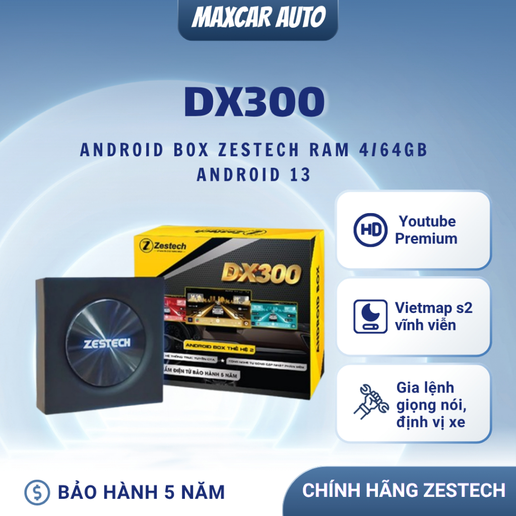 Android Box Zestech DX300 Gen 2 – Biến Màn Hình Zin Thành Màn Hình Android Cao Cấp