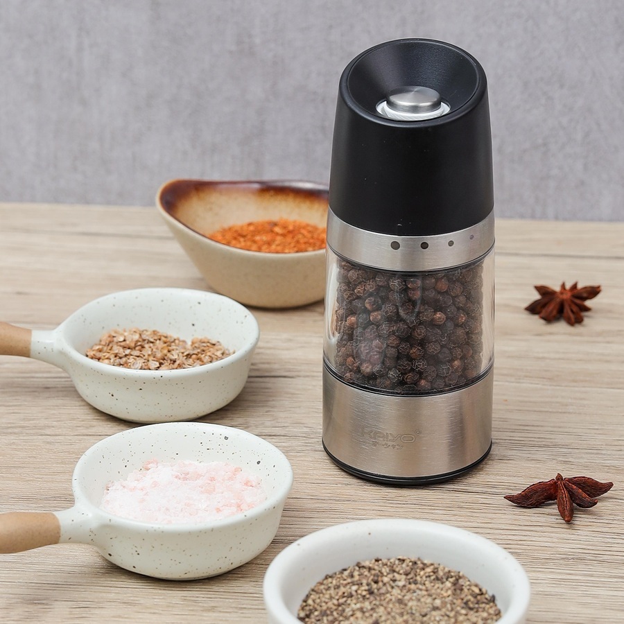 Lọ xay tiêu lưỡi sứ Kaiyo KPG-6179