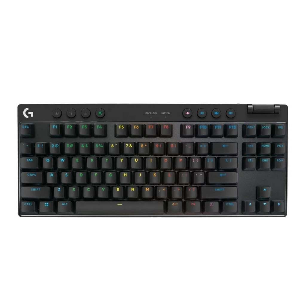 Bàn phím Logitech G915 X Lightspeed TKL Clicky Wireless Black