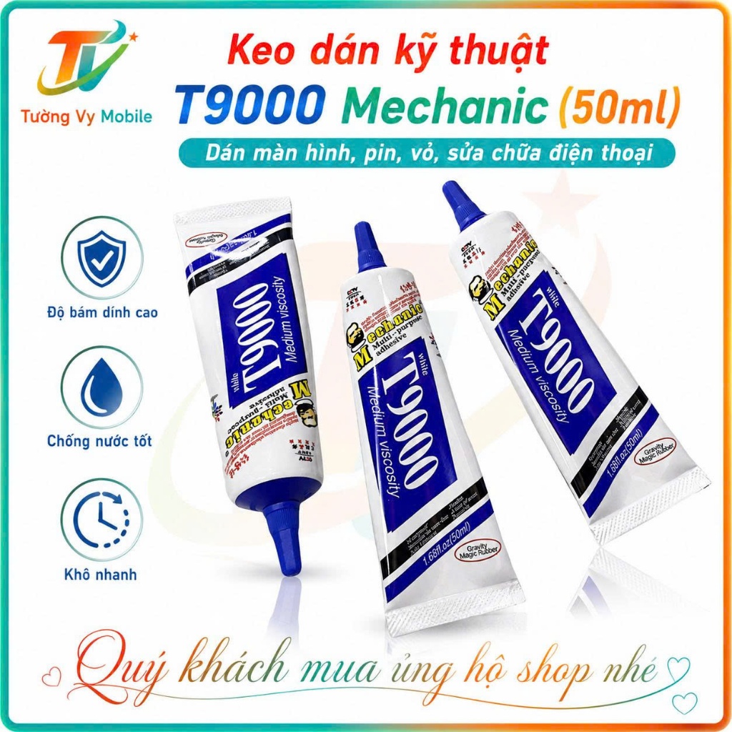 keo dán kỹ thuật t9000 mechanic (50ml)