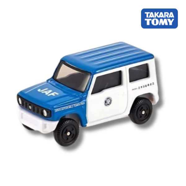 MÔ HÌNH ĐỒ CHƠI XE TOMICA NO. 100 SUZUKI JIMNY JAF ROAD SERVICE CAR - CHÍNH HÃNG TAKARA TOMY