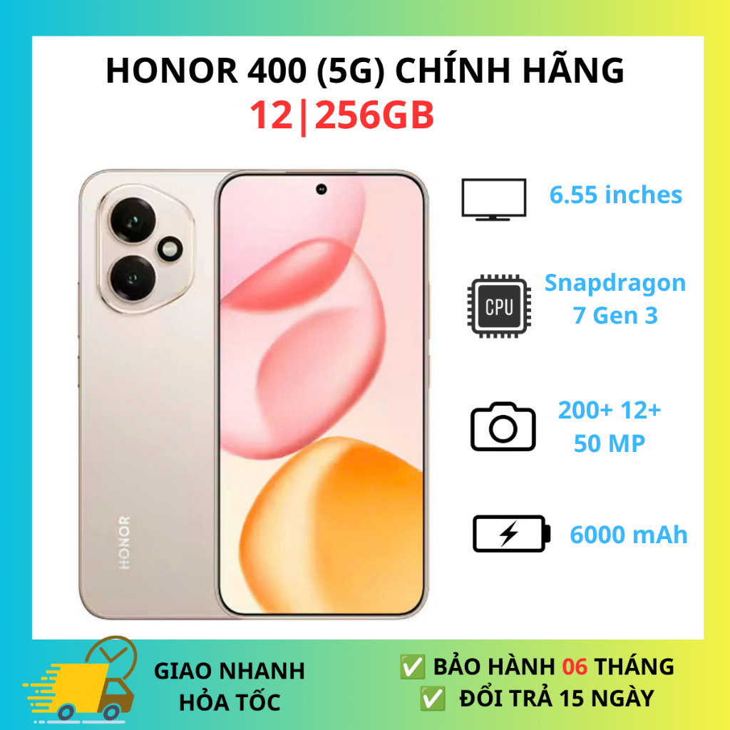 Điện Thoại HONOR 400 5G 12GB 256GB - Chính Hãng | BigBuy360 - bigbuy360.vn