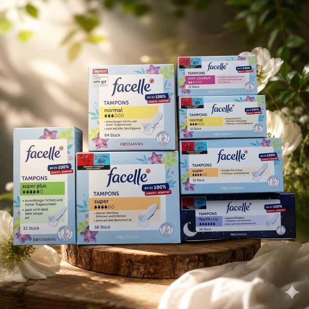 Tampon Facelle không ống đẩy ( Đức )
