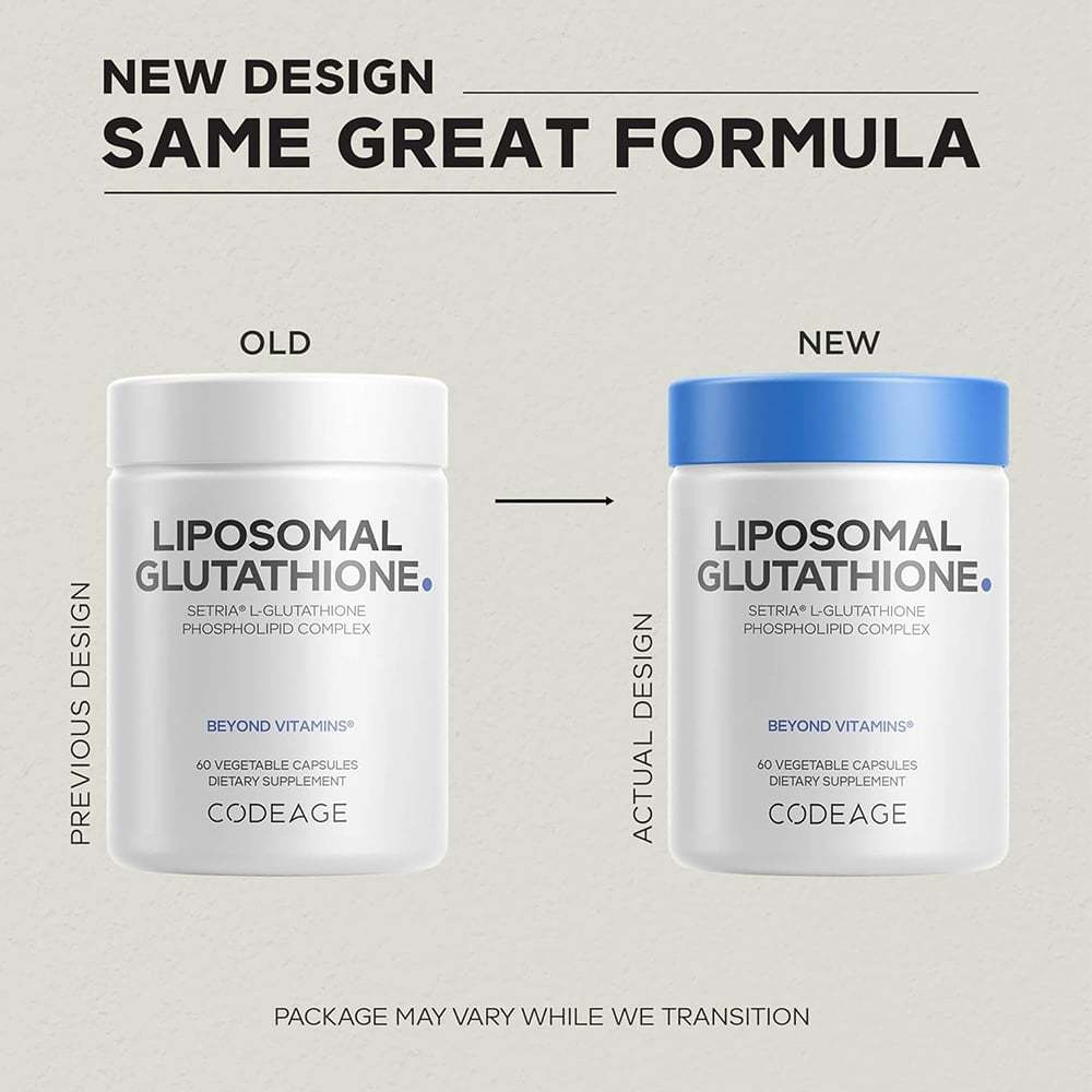 CODEAGE LIPOSOMAL GLUTATHIONE 1000mg – NHẬP KHẨU MỸ