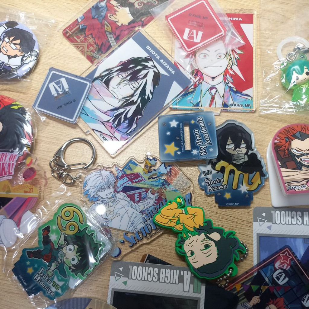 Goods my hero academia, học viện siêu anh hùng