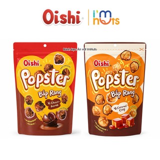 Snack Bắp Rang Oishi Popster Túi Zip 60g Đủ Vị