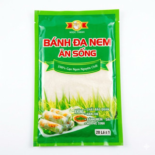 COMBO 3 GÓI BÁNH ĐA NEM ĂN SỐNG NGỌC THANH 20 LÁ/ BÁNH ĐA NEM CUỐN/ BÁNH TRÁNG CUỐN